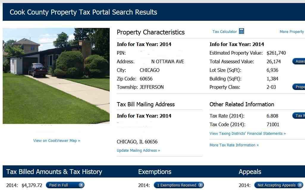 Chicago House Taxes